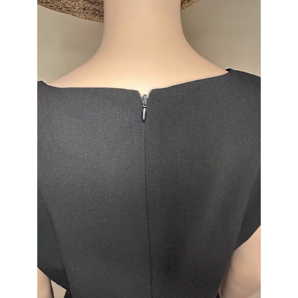 CALVIN KLEIN Sheath Dress Black Sleeveless  Womens Sz 12 NWT Classic - Picture 5 of 16